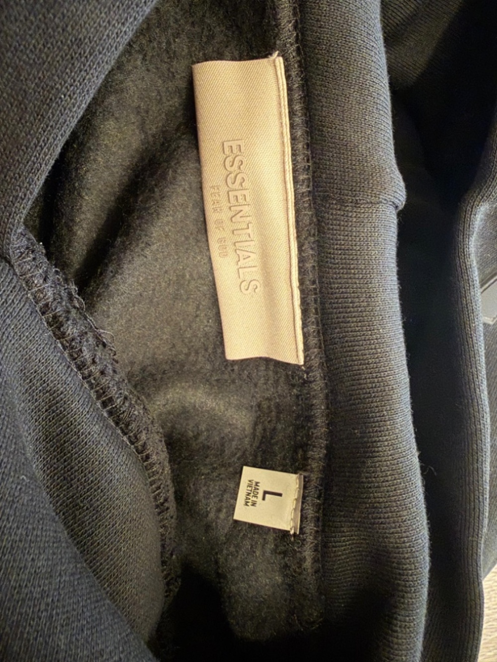 Fear of God Essentials Hoodie in Black - Picture 7 of 15